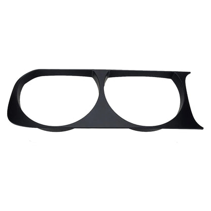 Black Headlight Cover Bezel Frame for Dodge Challenger (2015-2023)