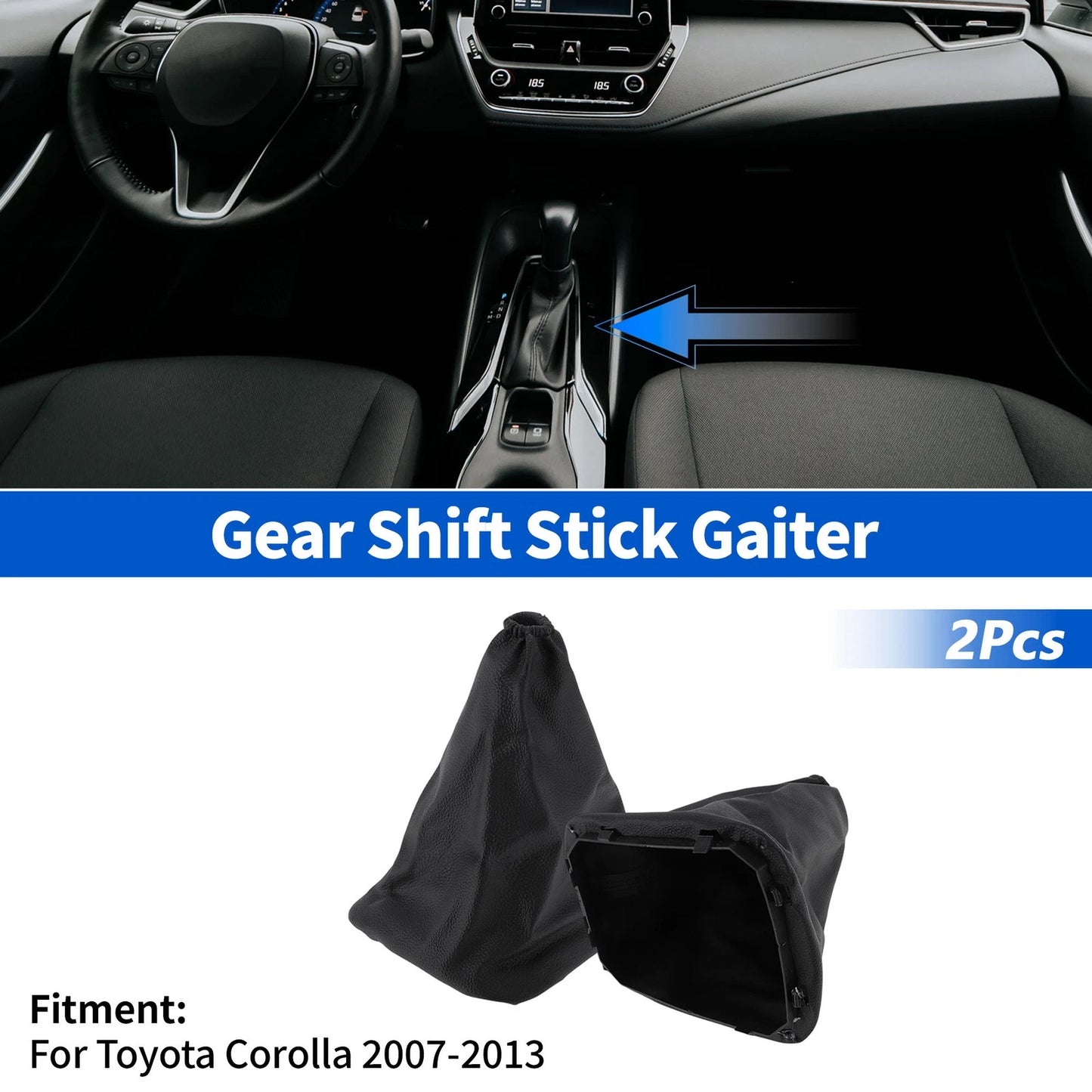 Gear Shift Stick Gaiter for Toyota Corolla (2007–2013)