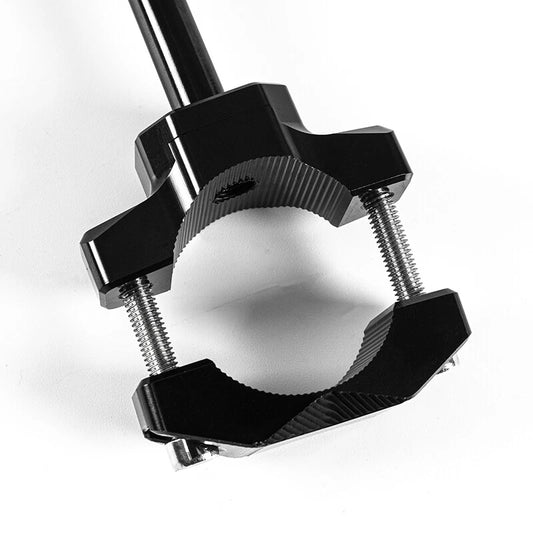 15" Motorcycle Bike Flag Pole Luggage Rack Mount for Harley Honda BMW Black