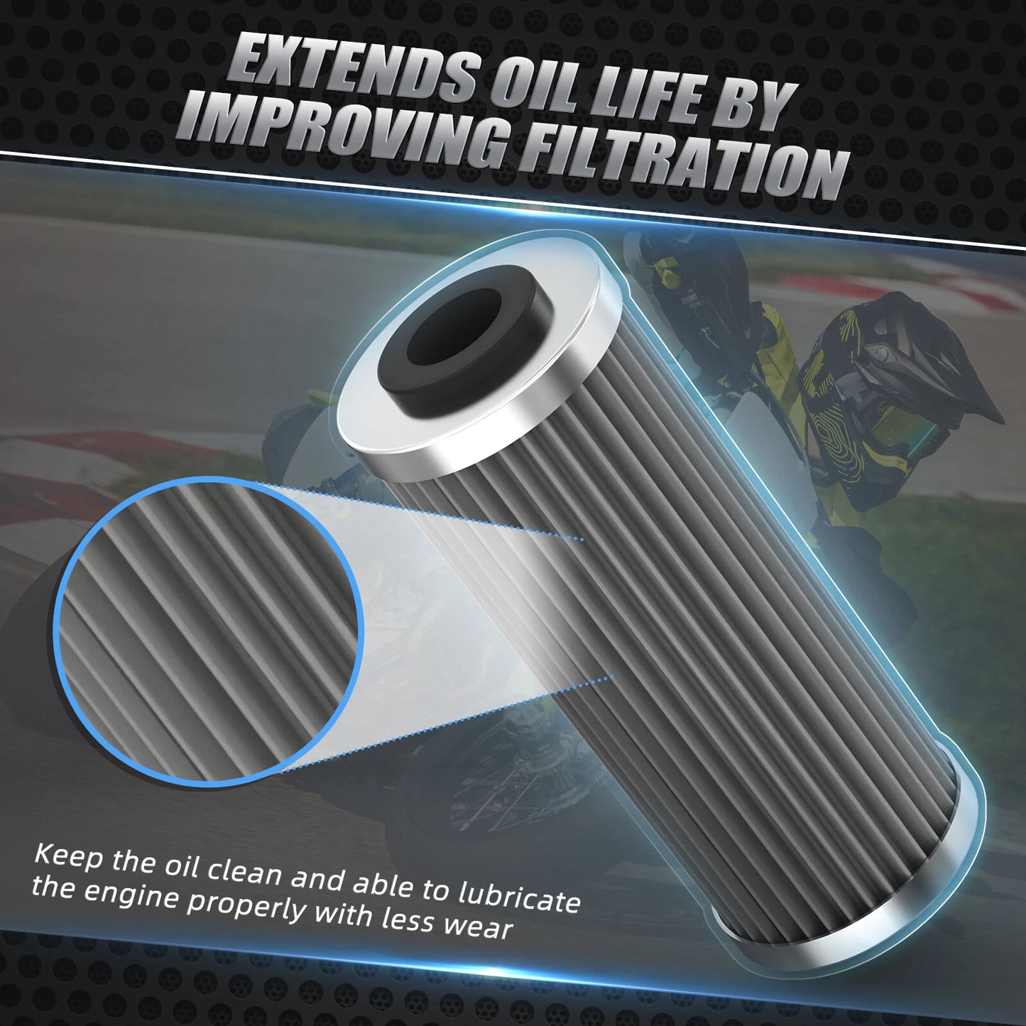 Magnetic Oil Filter for Husqvarna FC 250 350 FE 250 350 (2014-2025)