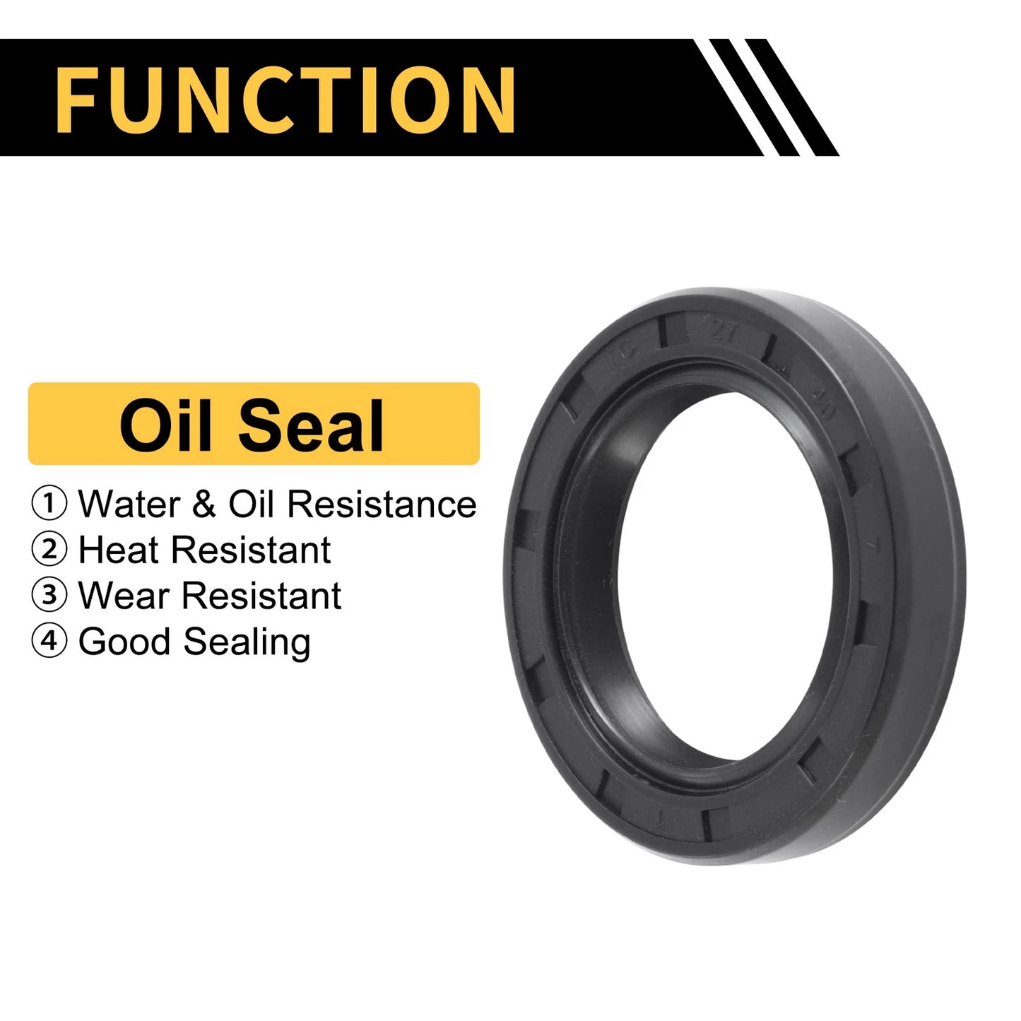 Oil Seal / 5 x 27x40x7mm / Seal Ring Rotary Shaft Seal NBR Rubber for MakeModel
