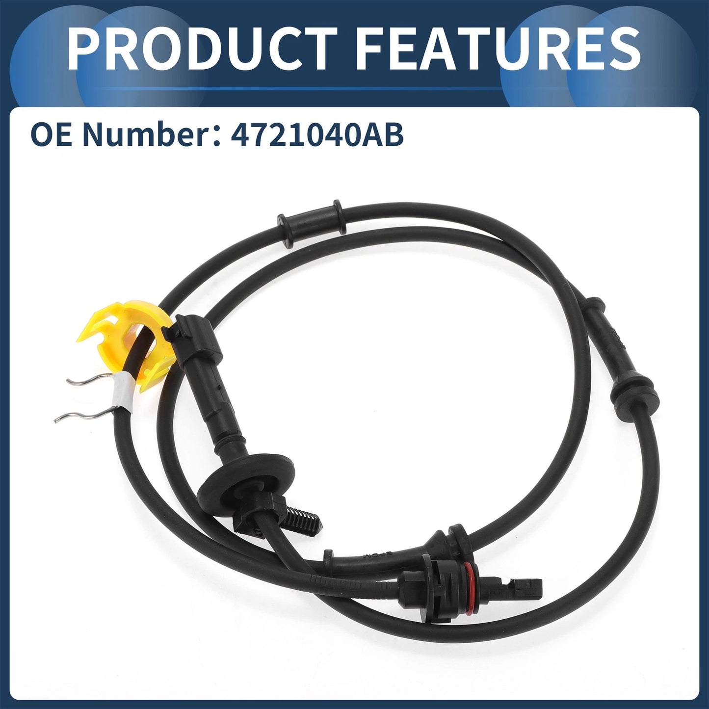 ABS Wheel Speed Sensor for Chrysler Grand Voyager Rear