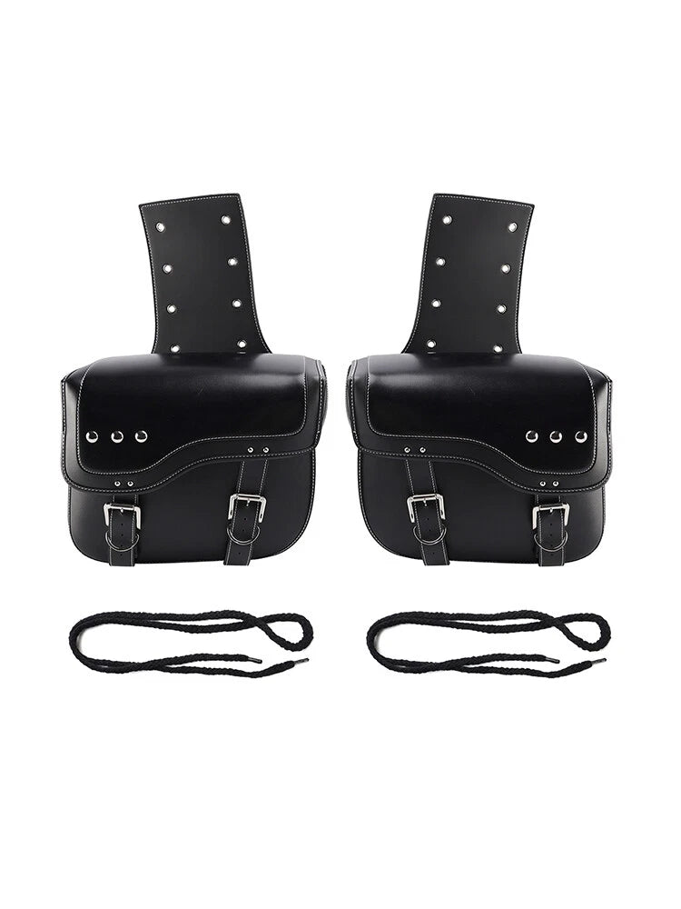 28L Universal Black Side Bag for Motorcycles