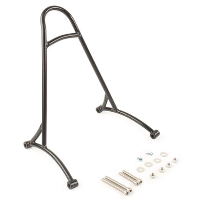 Black Sissy Bar Backrest for HARLEY SPORTSTER XL883 XL1200 (2004-2023)