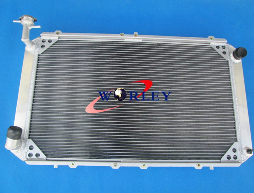 Aluminum Radiator + Hose for Nissan Patrol Y60 GQ 2.8L RD28T Turbo Diesel (94-97)