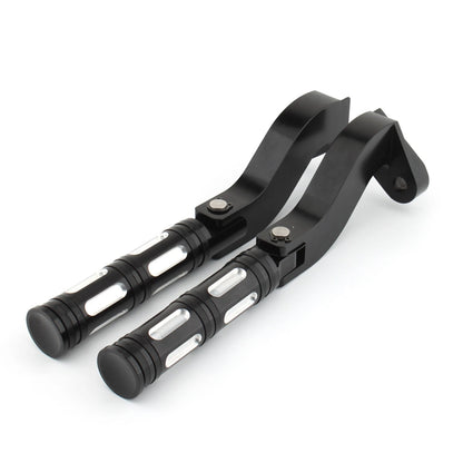 Set of Black Rear Foot Pegs for Harley Touring (1993-2023)