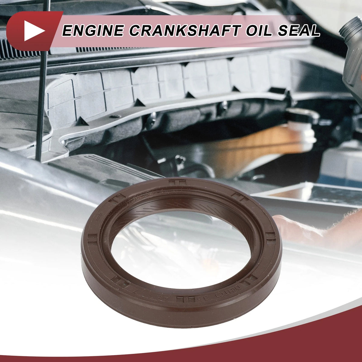 Front Crankshaft Oil Seal for Kia Rio, Hyundai Accent (2001-2017)