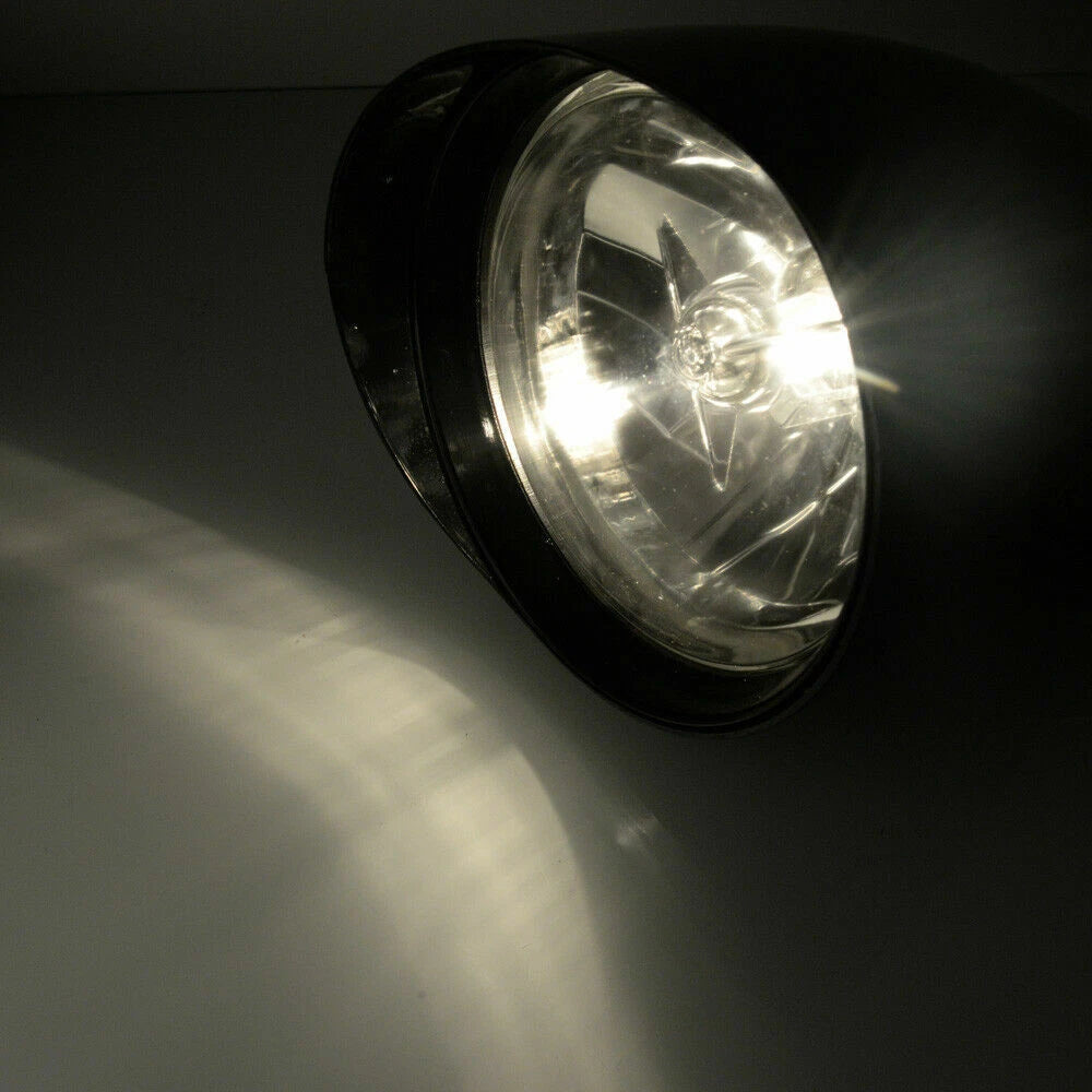 6" Chrome Bullet Headlight for Harley Sportster Chopper Bobber