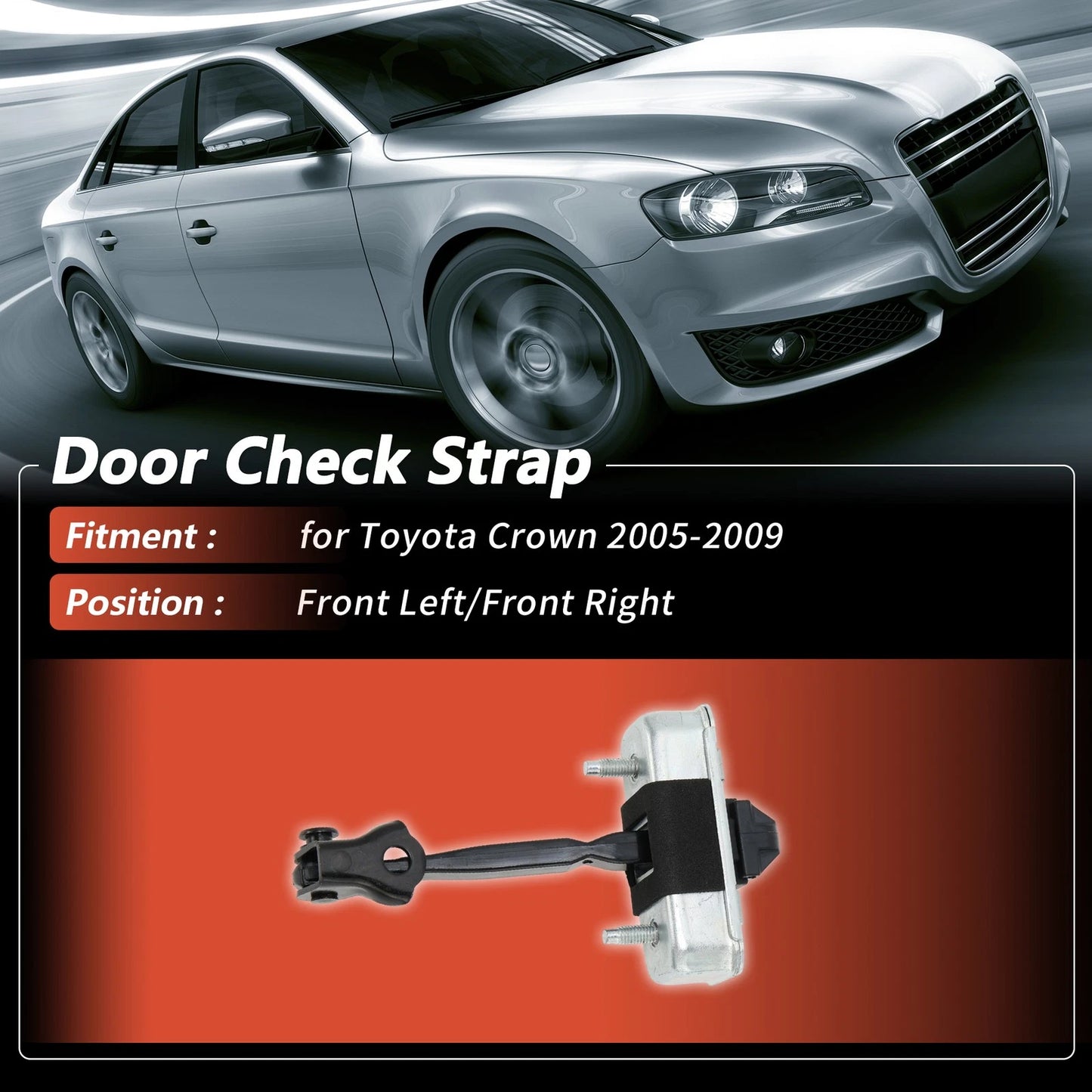 Door Check Strap / 1Pc for Toyota Crown (2005–2009)