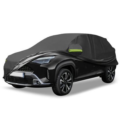 Waterproof Full Car Cover with Zipper for Toyota Yaris Cross (2021–2023)