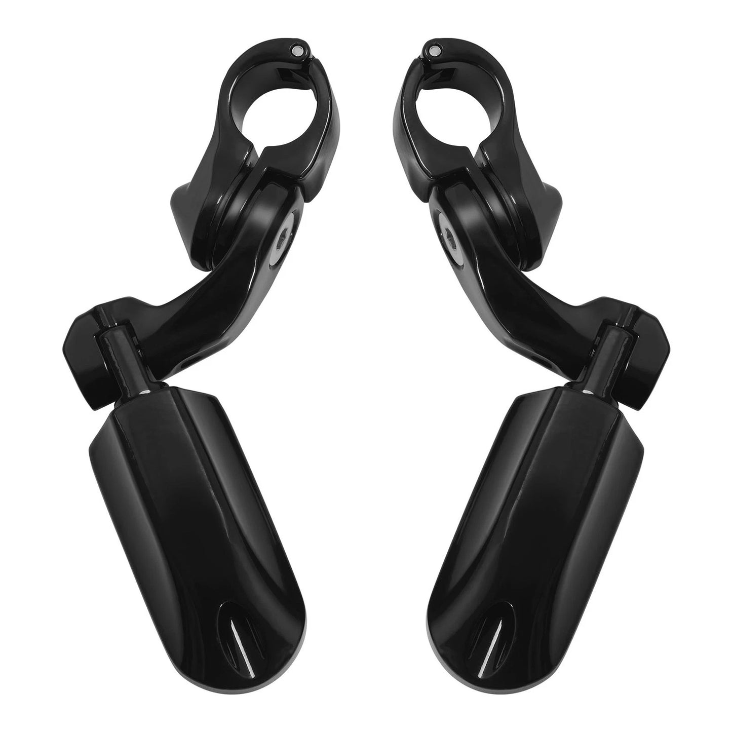 Rear Floorboard 1-1/4" Highway Footpeg for Harley Pegstreamliner Black