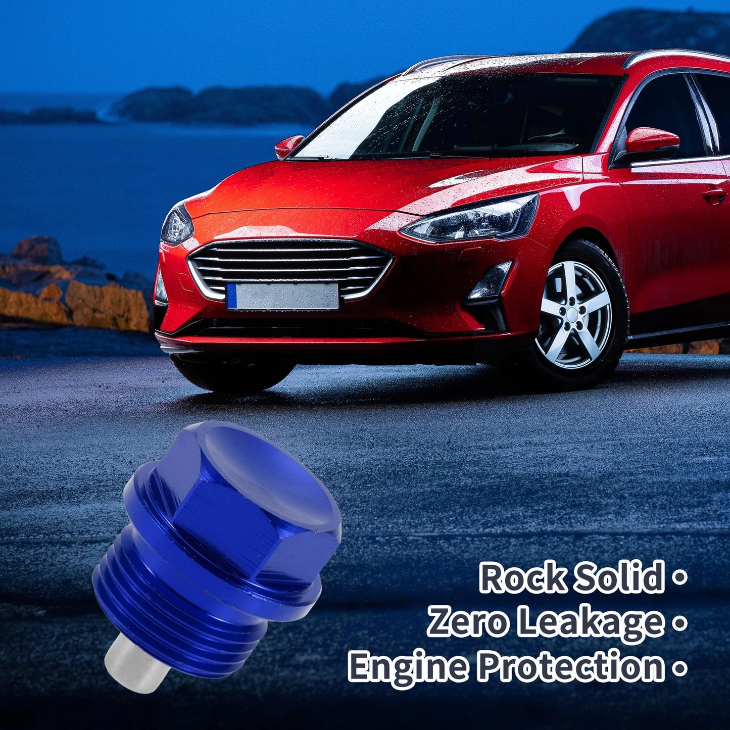 M20x1.5 Engine Oil Drain Plug with Gasket for Car, Motorcycle, Boat