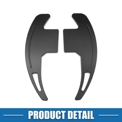 Steering Wheel Shift Paddle Set of 2 for Ford Mustang 2015-2021 Black