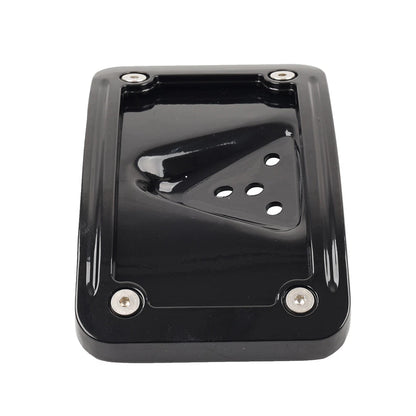 Curved Laydown License Plate Frame Mount for Harley Dyna Fat Bob (2006-2023)