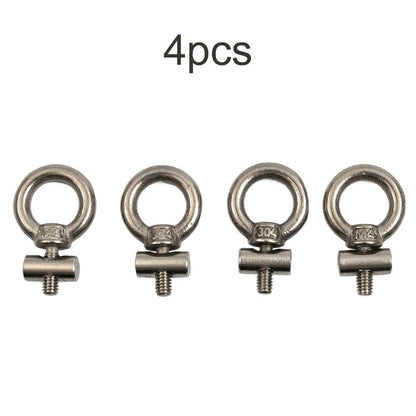2-8x Stainless Steel Awning Rail Stoppers 6mm for Motorhome/Caravan