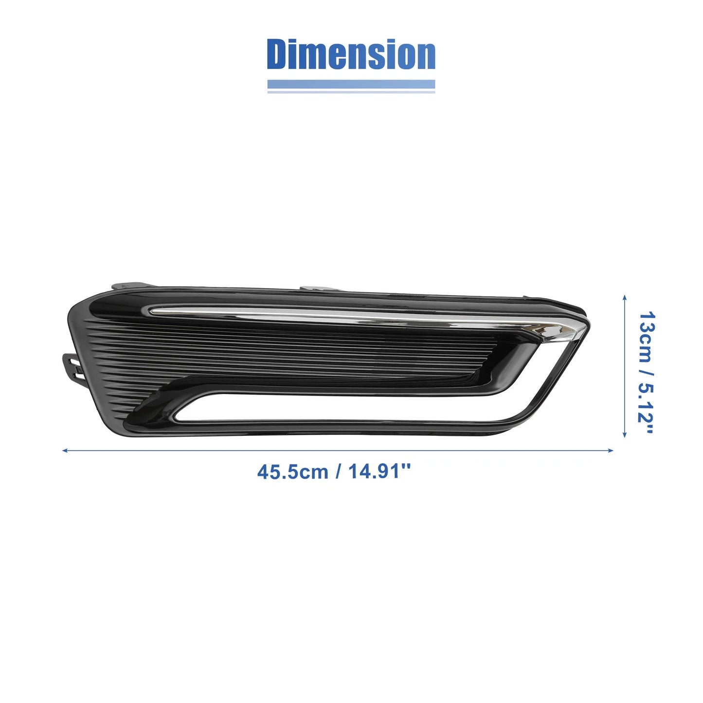Front Left Driver Side Fog Light Grille Cover for Chevy Impala LTZ