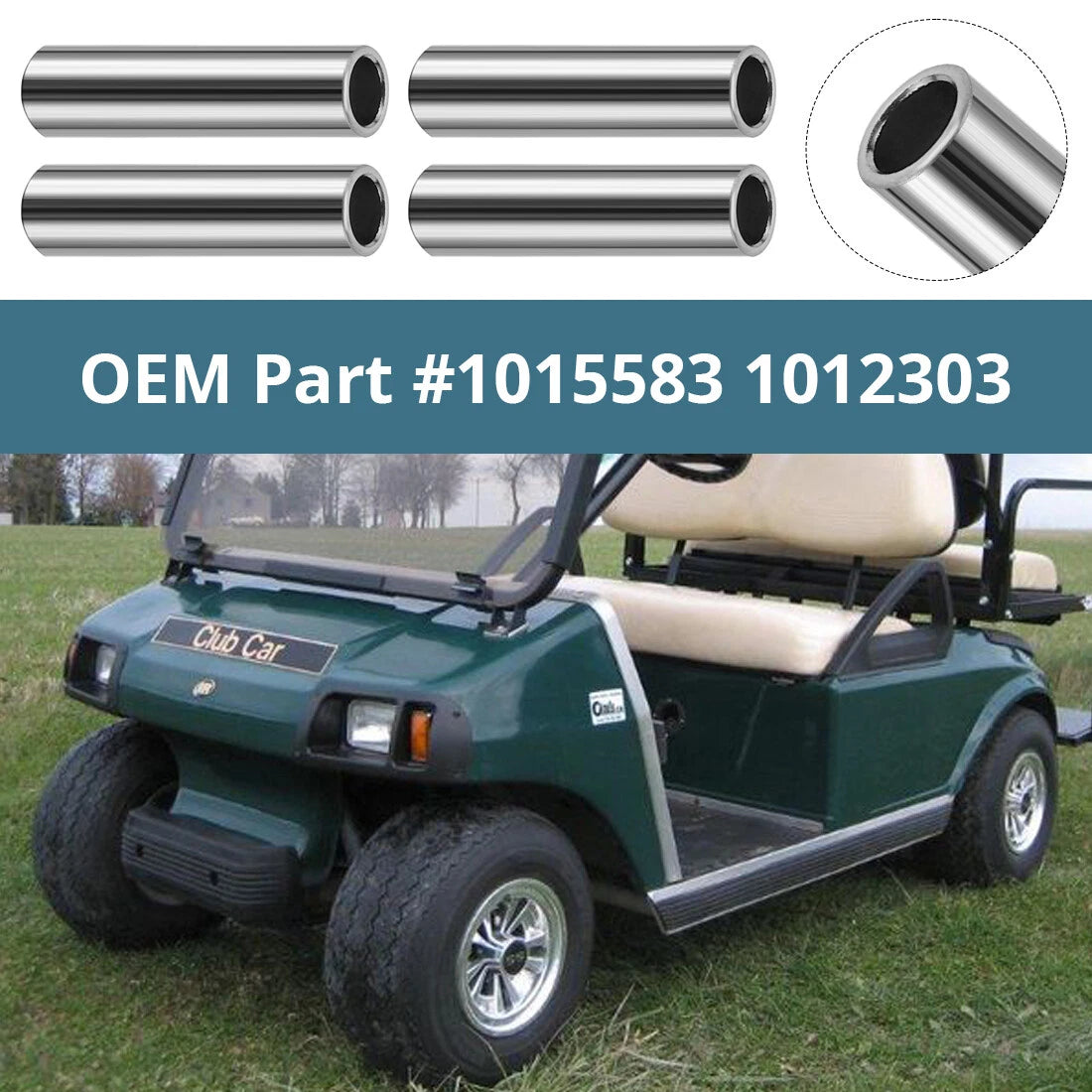 Rear/Leaf Spring Bushing for EZGO TXT Club Car DS