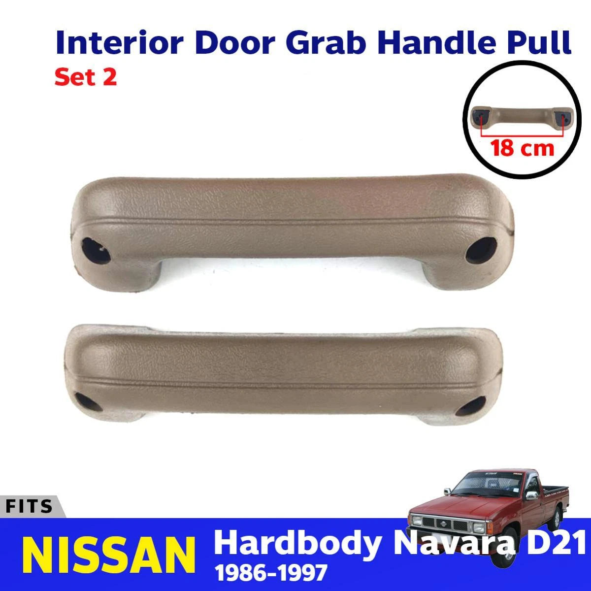 Interior Grab Handle Pull Brown Nissan Big-M 1986-97