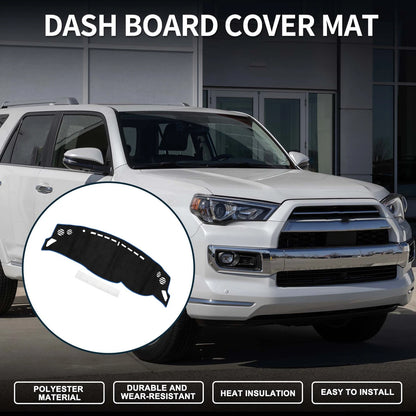 Dashboard Cover Mat for Toyota 86 ZN6 2012 Sun Protector Pad Black Blue