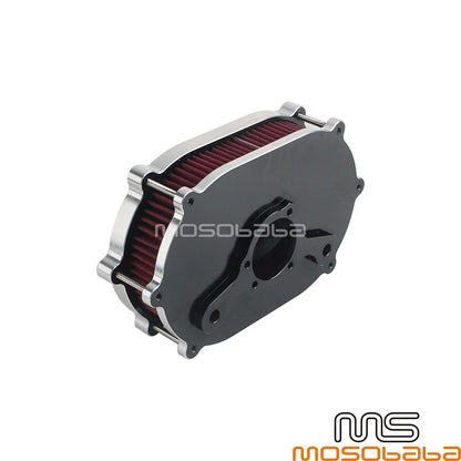 Inlet Air Intake Cleaner Replacement Filter for Harley Dyna Softail FLST (2006-2023)