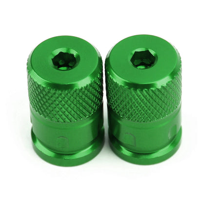 Aluminium Anti-Theft Valve Caps for Car Motorcycle Bike MTB (F3)