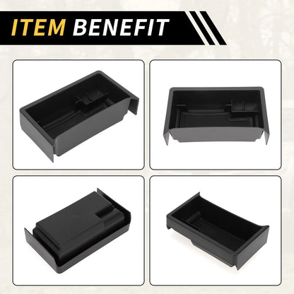 Center Console Organizer Insert Tray for Ford Maverick (2022-2024) Black