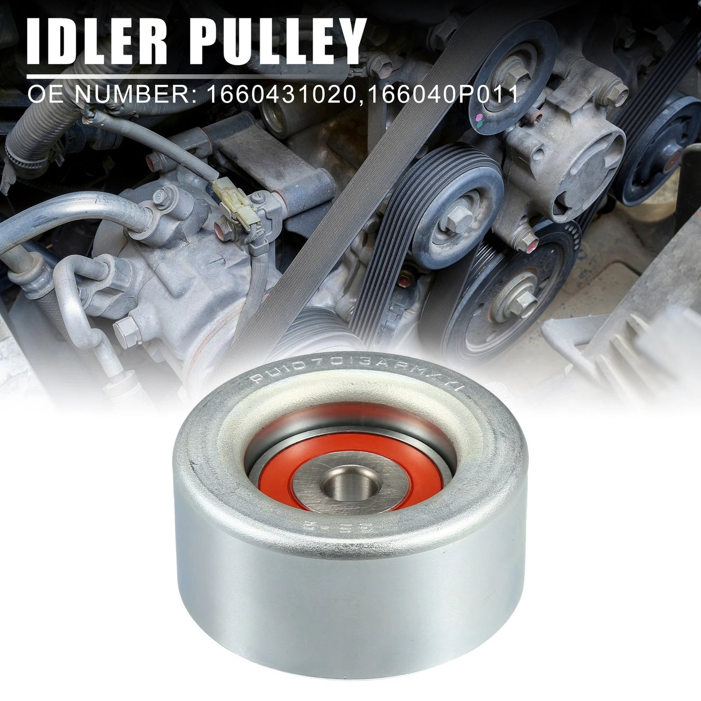 Drive Belt Idler Pulley for Toyota Camry RAV4 Sienna