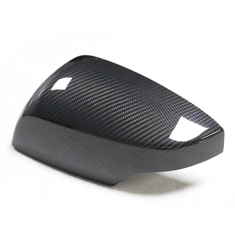 100% Carbon Fiber Stick-on Side Mirror Caps Trim For Subaru WRX STI 2015-2021