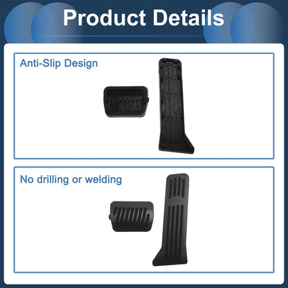 Automatic Foot Accelerator Pedal Covers for Mazda CX-5 (2013-2021) Black