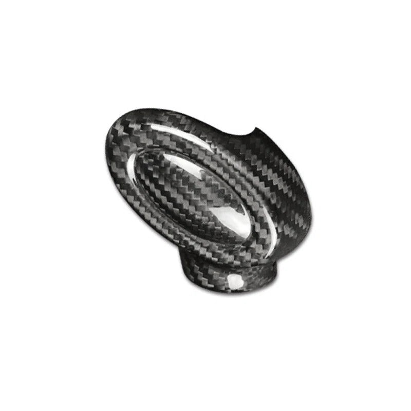 Real Carbon Fiber Gear Shift Head Cover Cap fit For Mini Cooper F54 F55 F56 F60