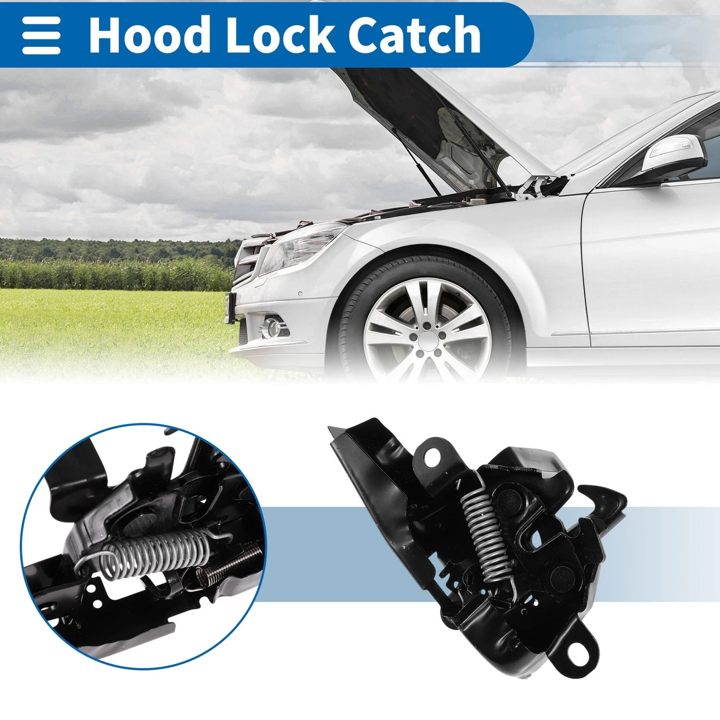 Hood Latch Assembly for Toyota Venza (2009-2016)
