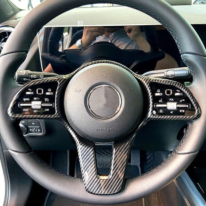 Steering Wheel Cover for Mercedes Benz E-Class W213 (2017-2023)