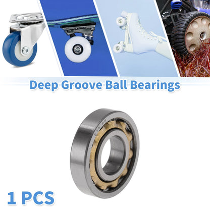 E15 Deep Groove Ball Bearings 15x35x8mm for Scooter Skateboard Wheel