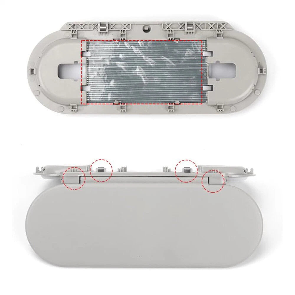 Sun Visor Vanity Mirror Cover for BMW Mini Cooper F55 F56 (2015-2022)
