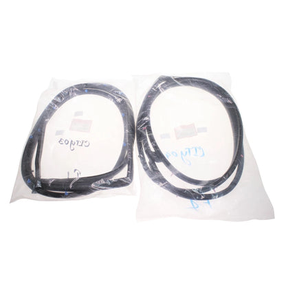 Front Door Weatherstrip Set for Honda Fit Aria City 4-Door 2003-2008