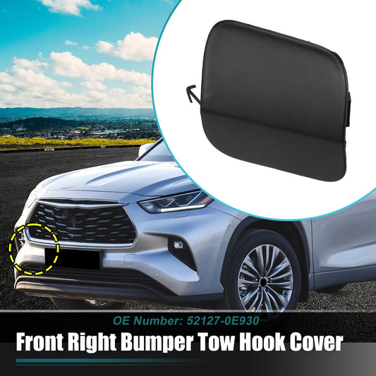 Front Right Bumper Tow Hook Cover for Toyota Highlander