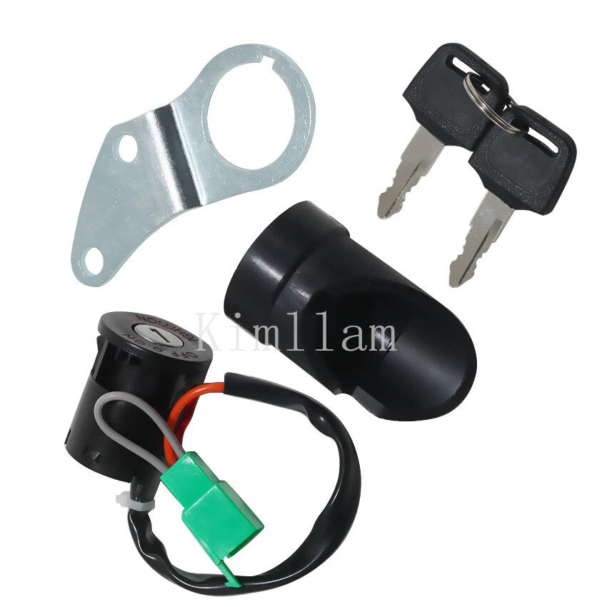 Ignition Key Switch Lock Set for Suzuki DRZ250 DR250 DR250R (2001-2009, 1998-2000)
