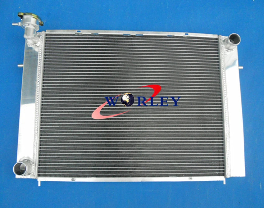 Aluminum Radiator & RED Hose for Holden Commodore VG VL VN VP VR VS V8 5.0L (1988-1997)
