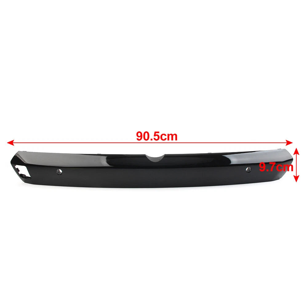 Front Bumper Grille Center Molding for Jaguar F-Type (2014-2017) Bright Black