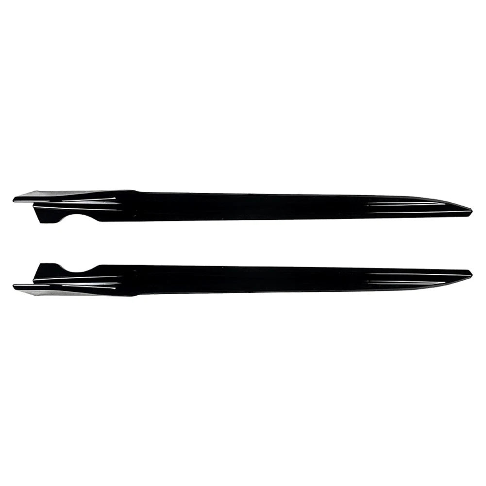 Skirt Extensions  Left Right for BMW G05 X5 LCI M Sport (2019-2025) Glossy Black