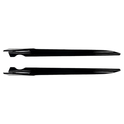 Skirt Extensions  Left Right for BMW G05 X5 LCI M Sport (2019-2025) Glossy Black