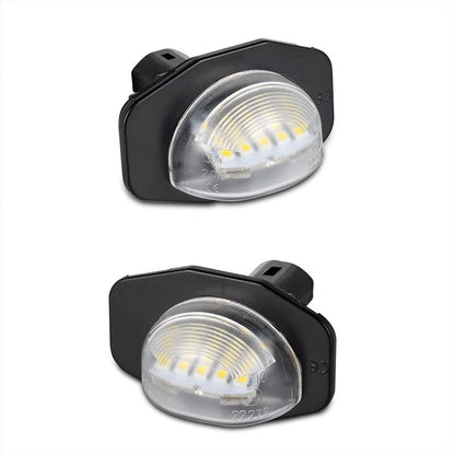 2x 6000K 18-SMD LED White License Plate Light for Toyota Corolla (2009–2013)