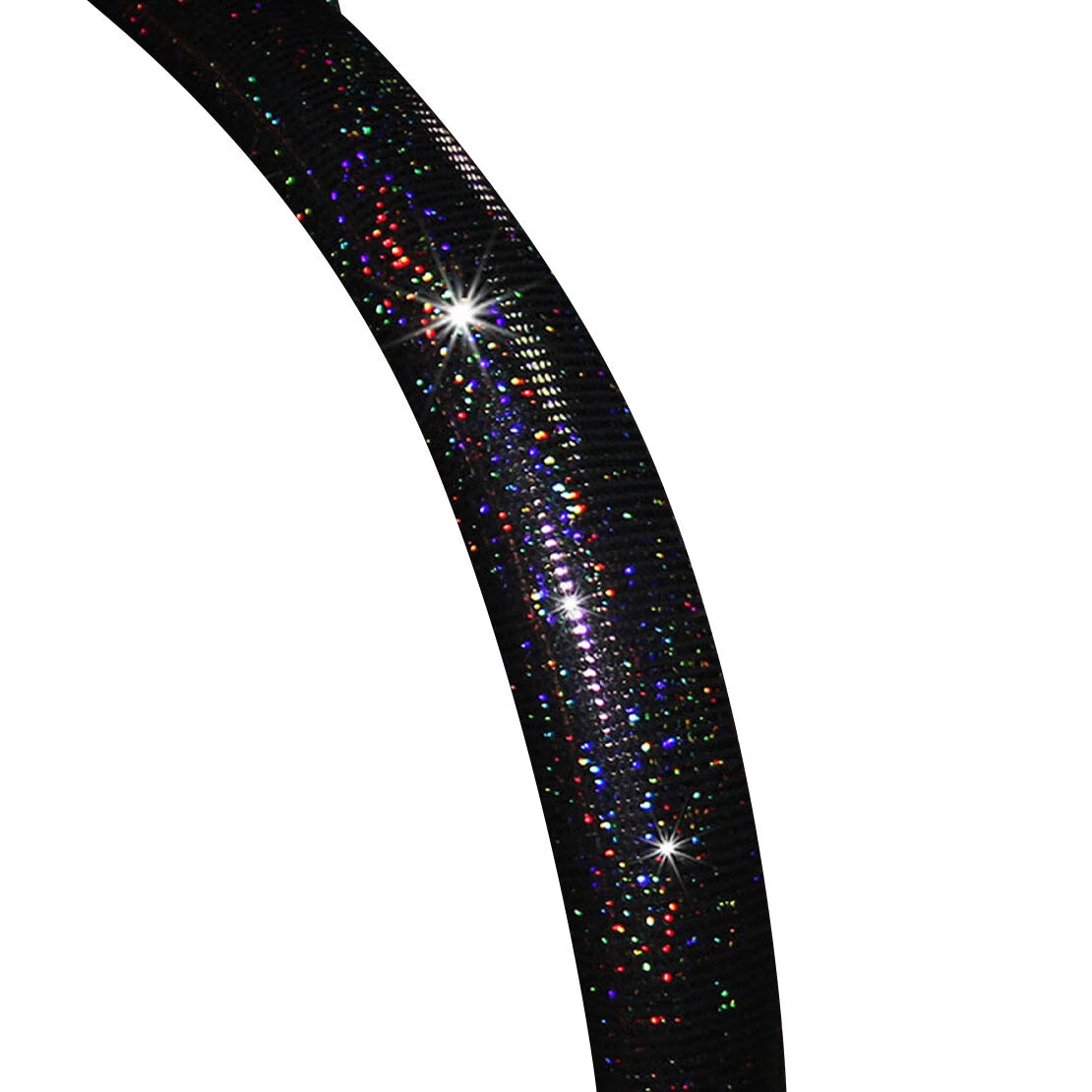 15" Diamond Bling Steering Wheel Cover for Car SUV (Fits Most Models)