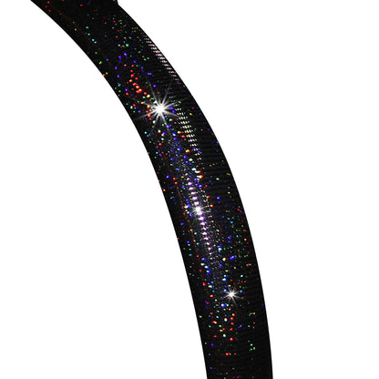 15" Diamond Bling Steering Wheel Cover for Car SUV (Fits Most Models)
