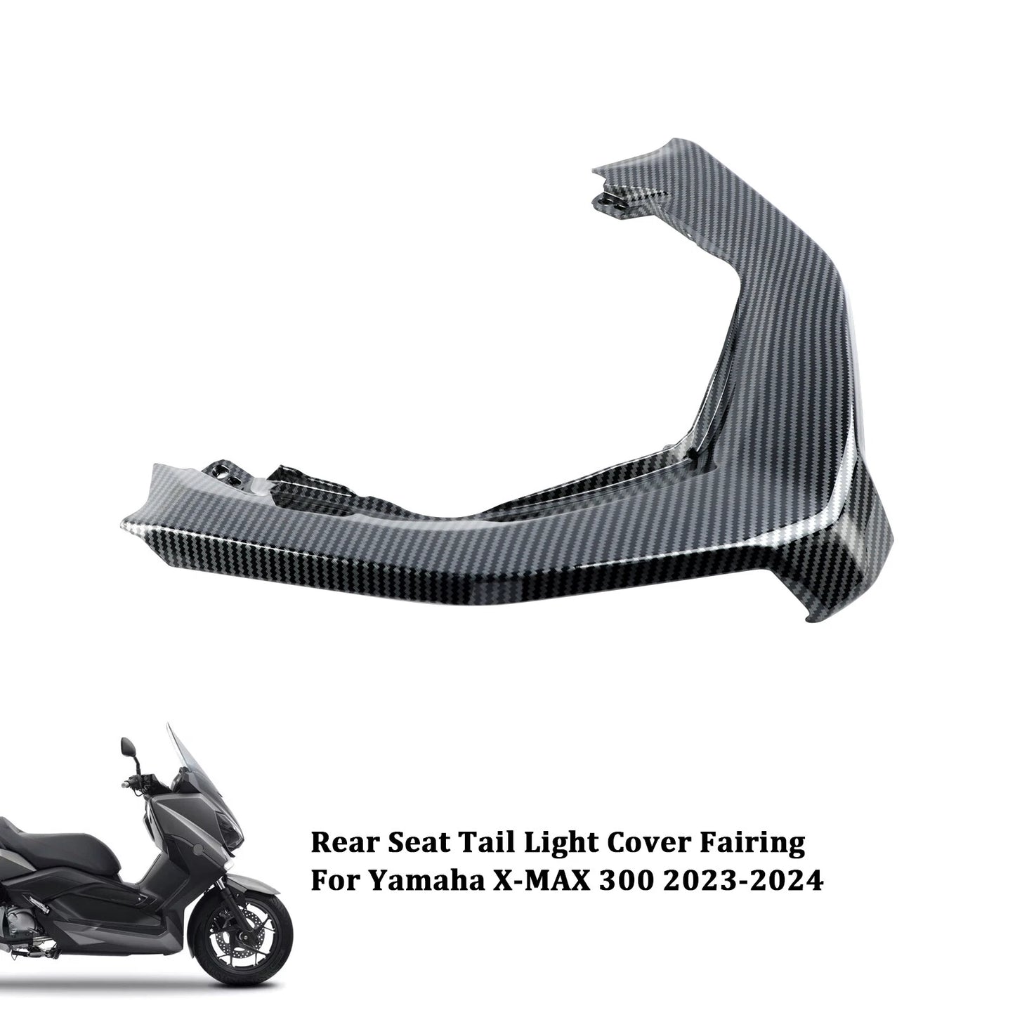 Rear Seat Tail Light Cover for Yamaha X-MAX 300 (2023-2024)