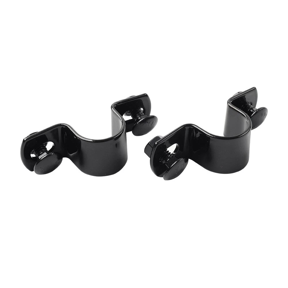 Black Rear Mudguard Mount U-Clamp for Harley Hydra Glide FL (1941-1957)