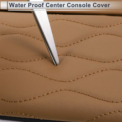 Center Console Cover for BMW 5 Series G30 (2019-2023) Light Brown