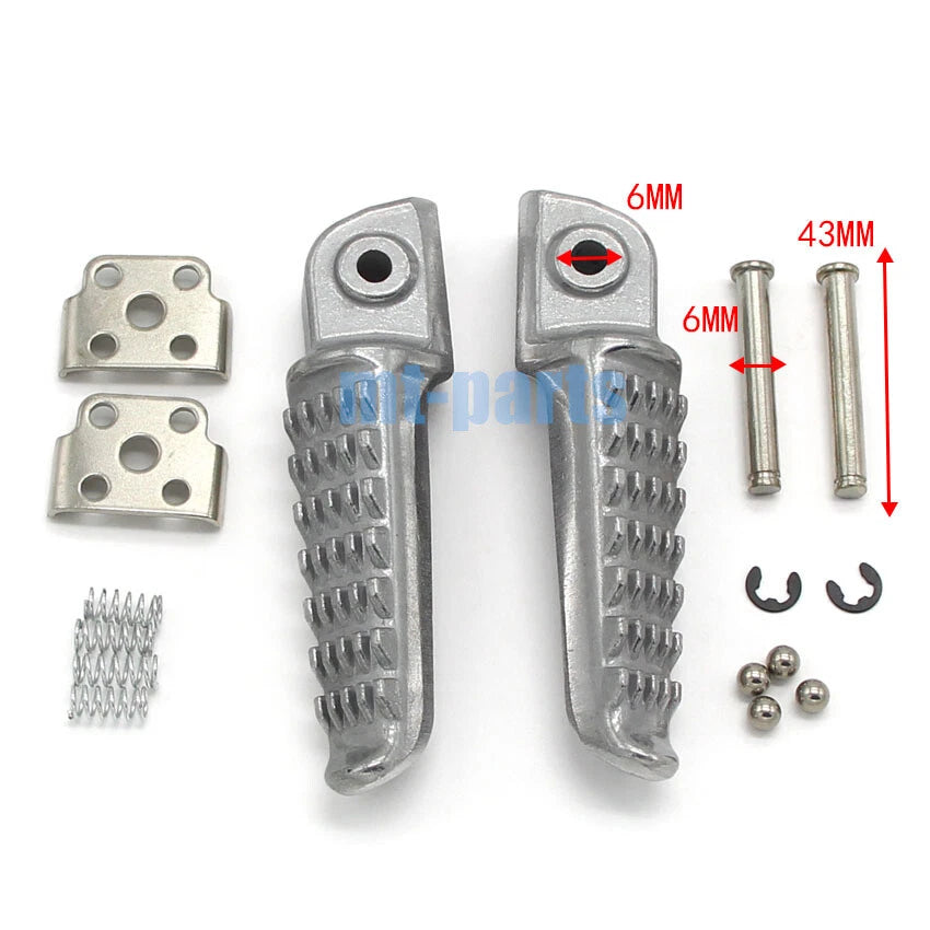 Rear Footrest Pegs for Kawasaki KLE650 Versys 650 (2007-2016)