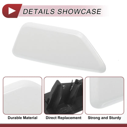 Front Right Washer Nozzle Cover for Subaru Legacy (2010-2014) White