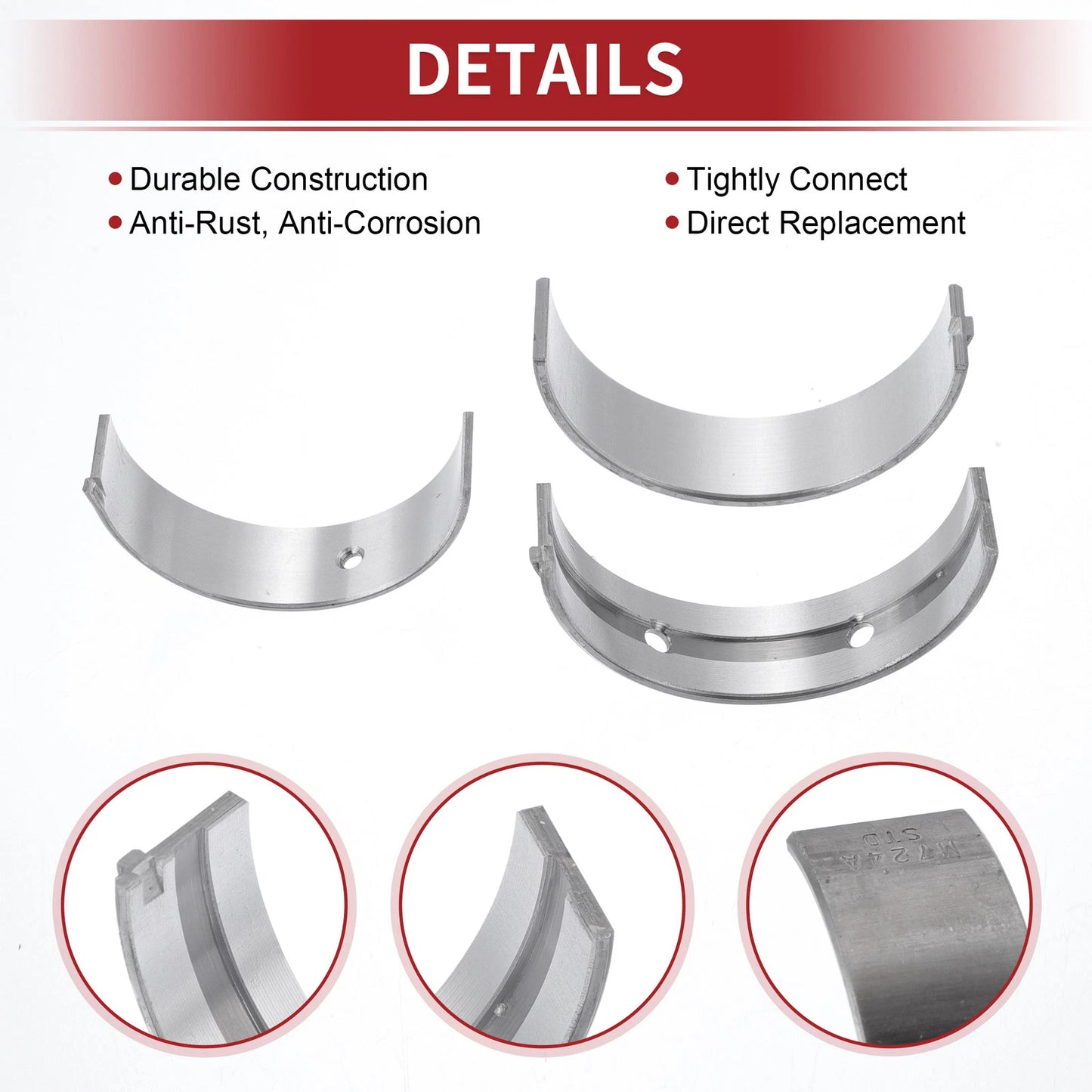 Main & Connecting Rod Bearings for Toyota Camry (2001-2008)